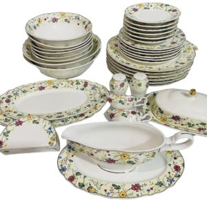 37 PCS DINNER SET-VZ-4002WT-37